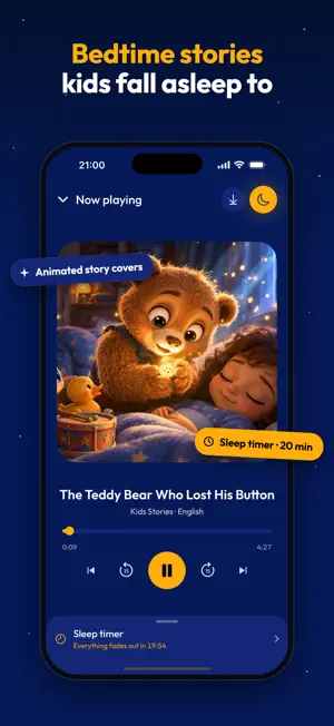 Kidsnooze: Bedtime Stories screenshot 1