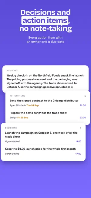 Summio: AI Meeting Note Taker screenshot 4
