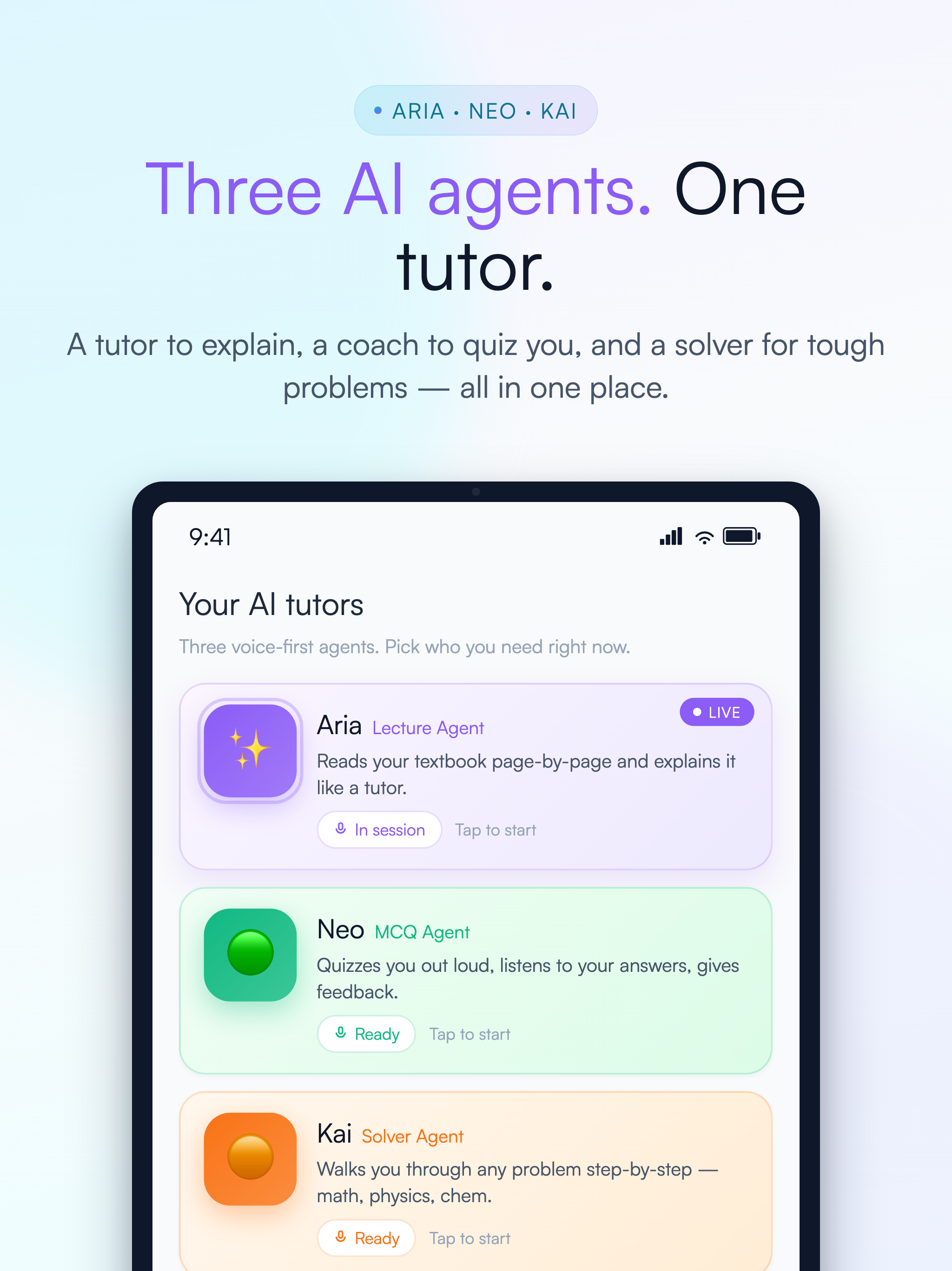 ARIA AI Tutor screenshot 9