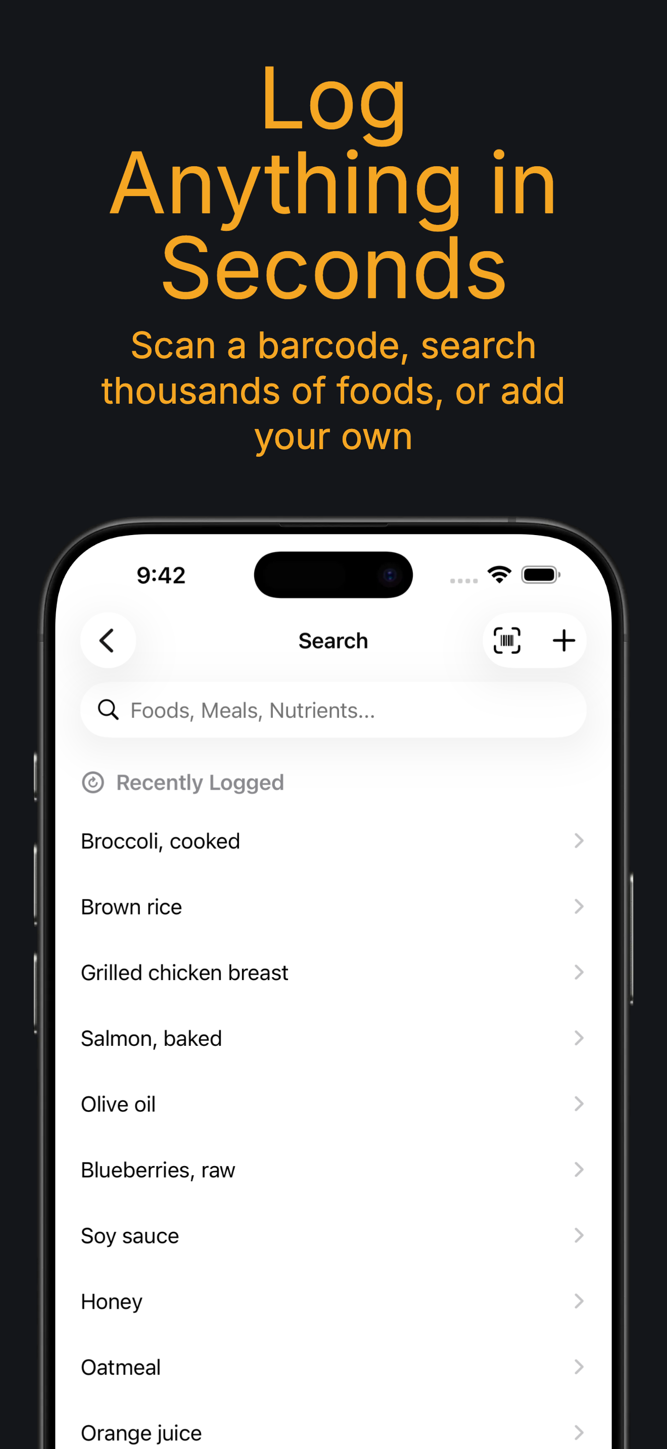 Nutrient Logger - Food Tracker screenshot 8