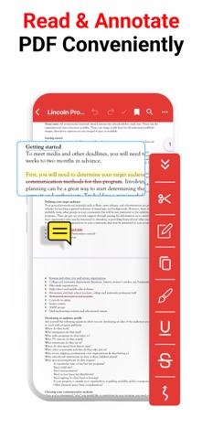 PDF Reader, Editor & Scanner + Screenshot 2 of 9