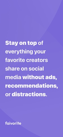 Faivorite: Skip scrolling screenshot