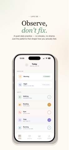 Life OS - Self Observe Screenshot 1 of 5