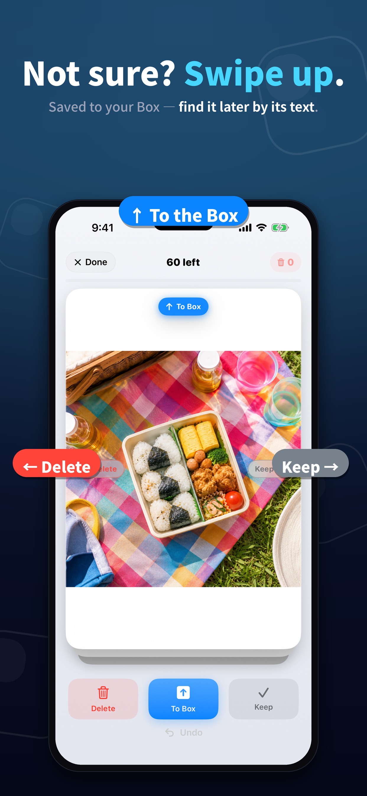 Screenshot Box: Swipe Cleaner screenshot 2