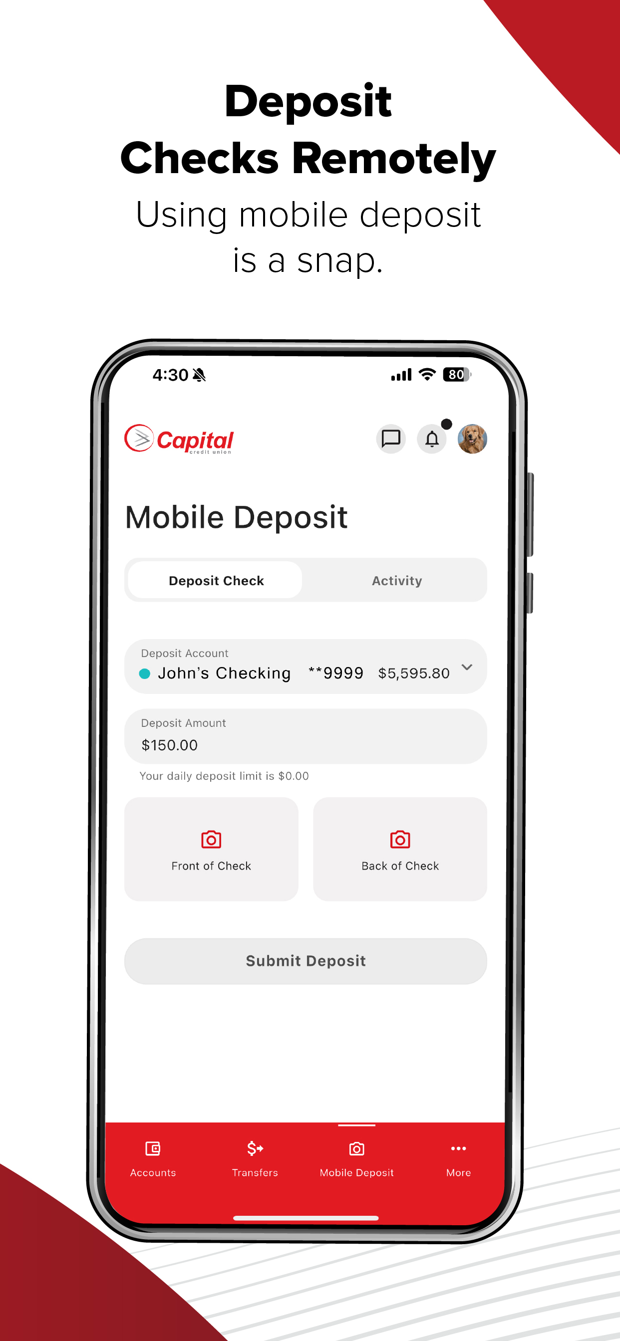 Capital Credit Union Mobile screenshot 5