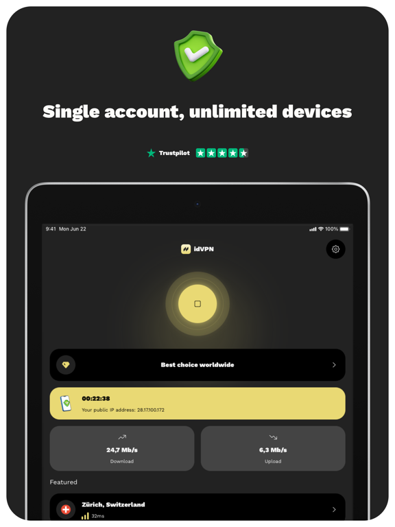 idVPN: VPN Secure Unlimited