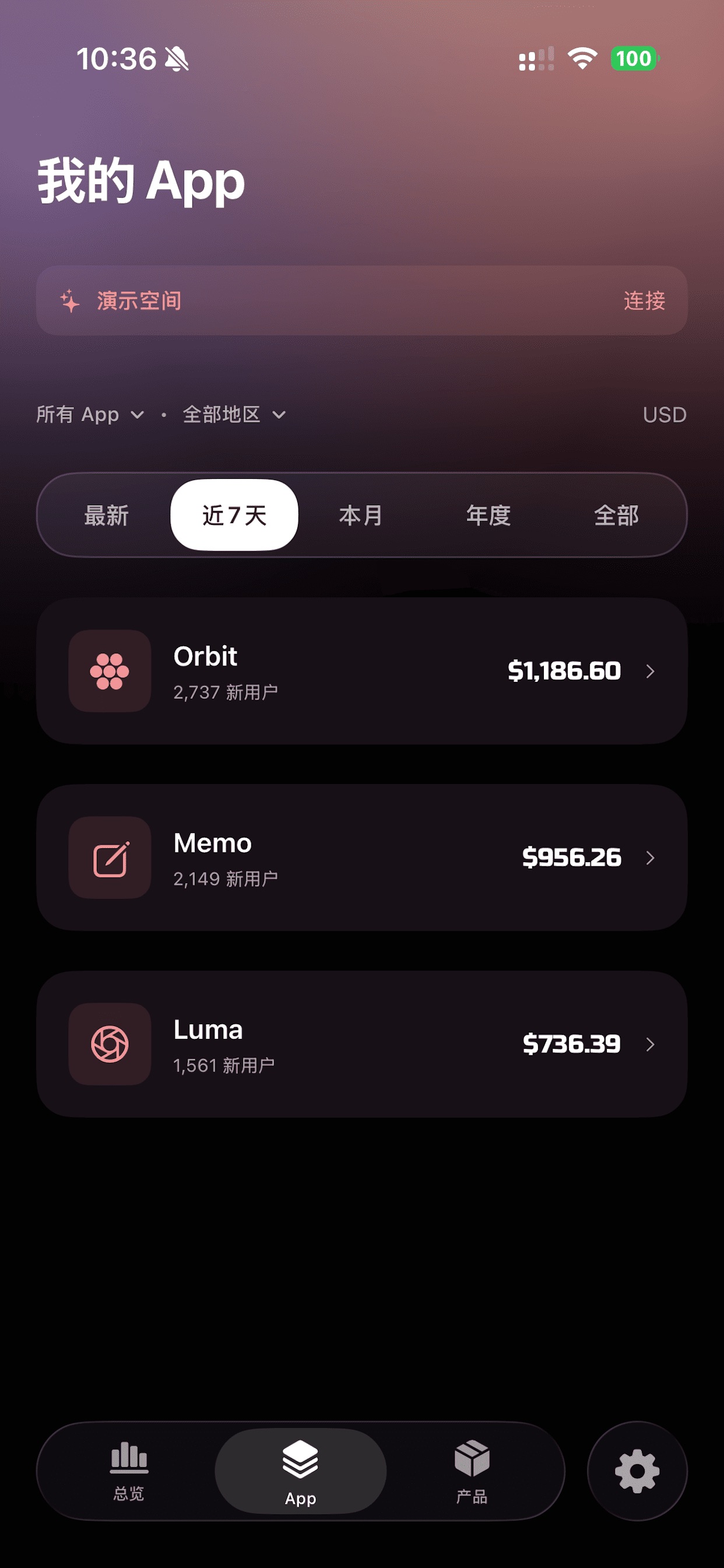 Screenshot 6 of AppSales-内购收入可视化助手