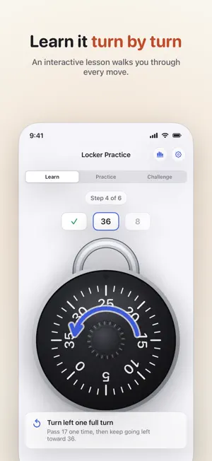 Locker Practice App screenshot 2