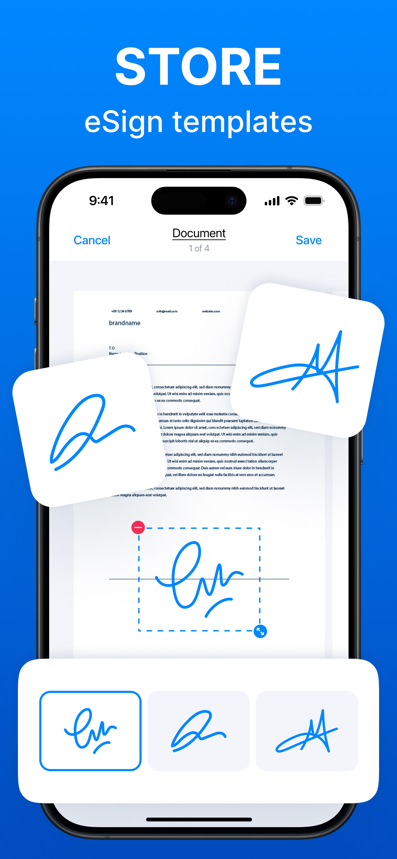 Digital Signature App - eSign