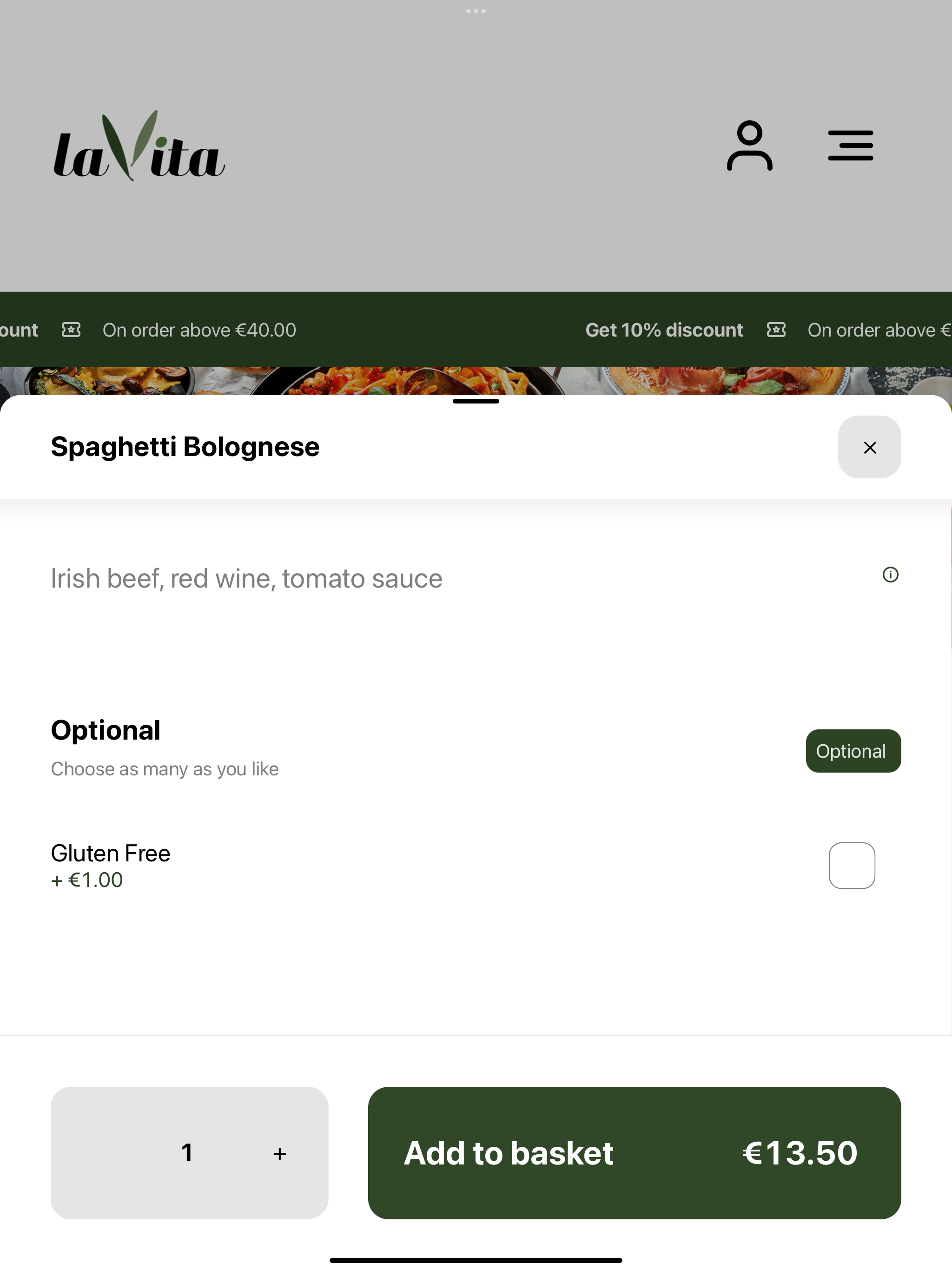 La Vita Italian Restaurant screenshot 8