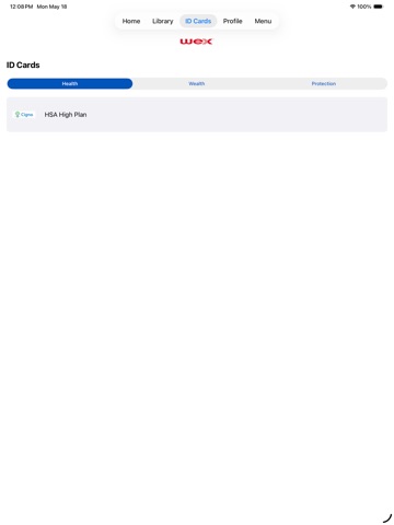 Benefitexpressway by WEX iPad screenshot