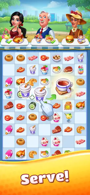 Sweet Street: Merge Cake Shop screenshot 2