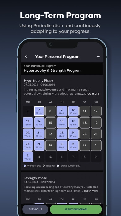 Simple Calisthenics Screenshot