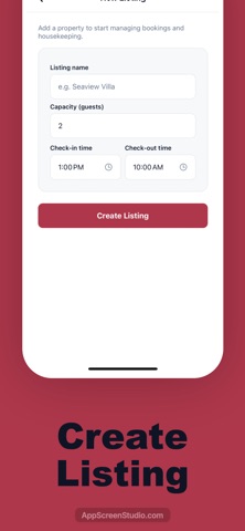 Stayboard: easy BnB operations screenshot