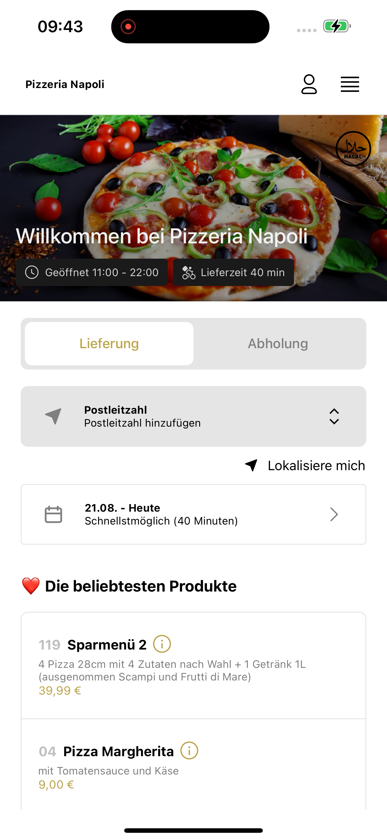 Pizzeria Napoli Mannheim screenshot 6