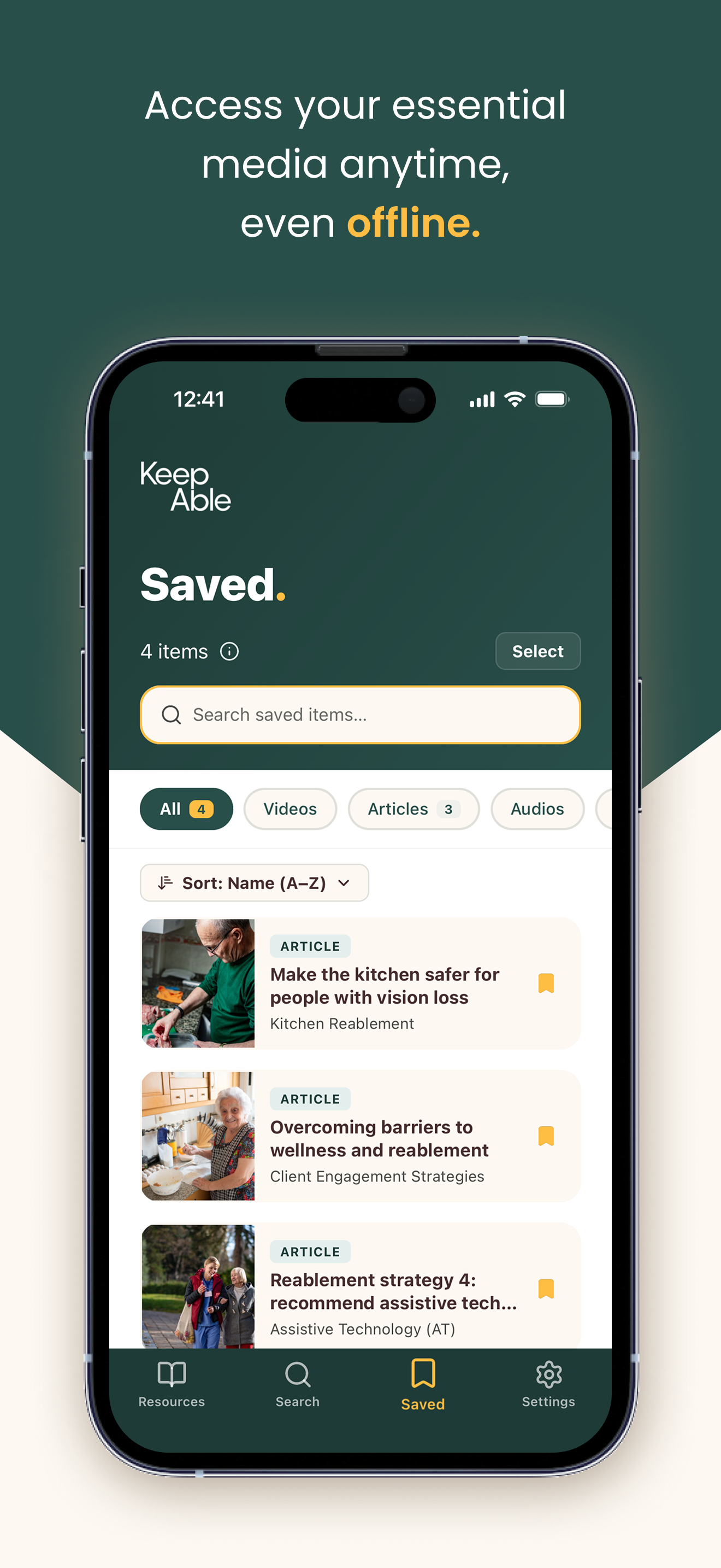 Keep Able on the Go screenshot 5