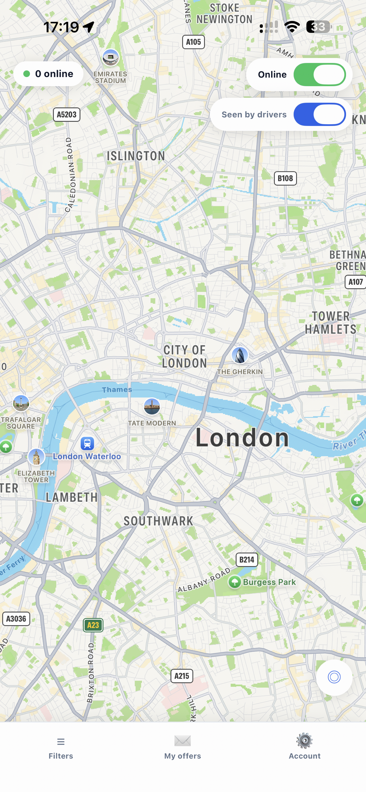 Chauffeur Map screenshot 5
