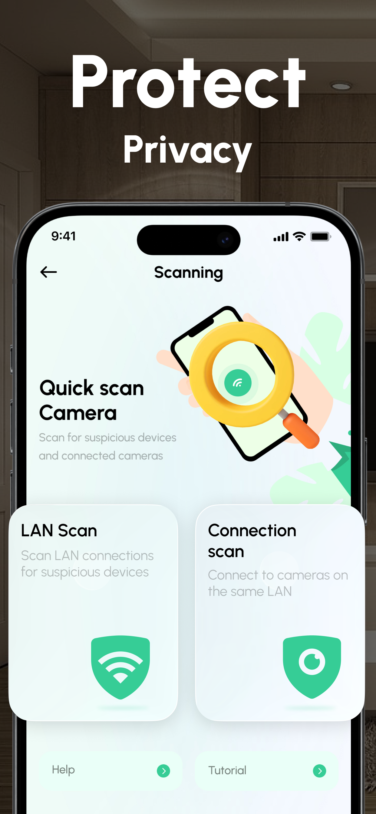 SecureCamera: Finder