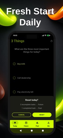 3 things a day screenshot