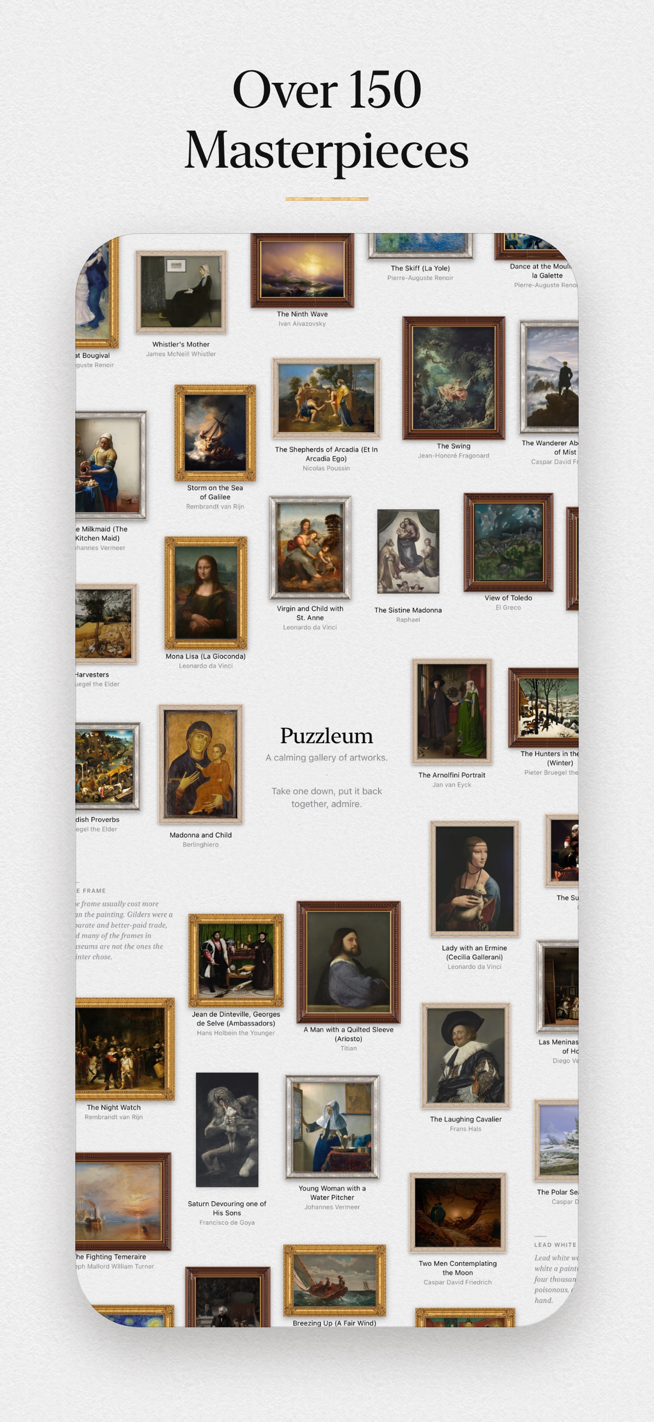 Screenshot 1 of Puzzleum: Art Puzzle Gallery