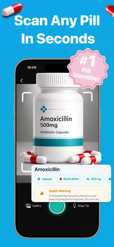 Pill Identifier By Photo - Medical App | MWM