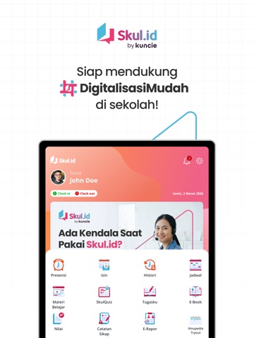 Skul.id - Platform Sekolah iPad screenshot 2