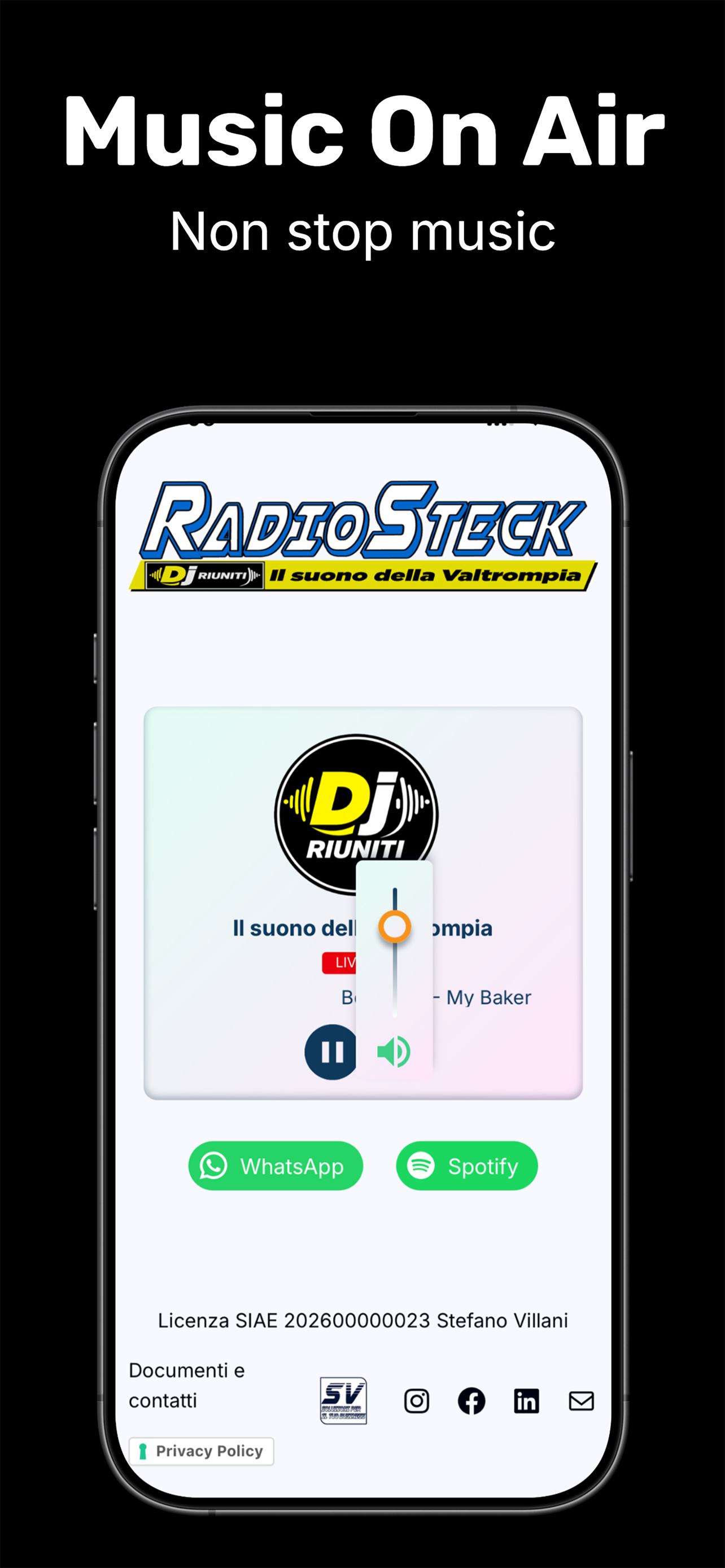RadioSteck screenshot 3