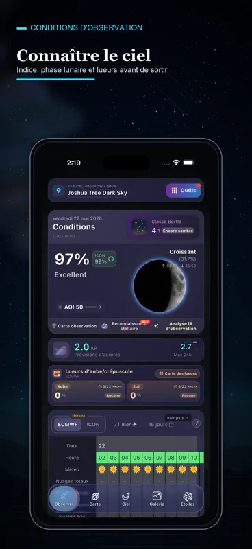 Stargazing Hub - 星空・天文イベントアプリ screenshot 1 of 10