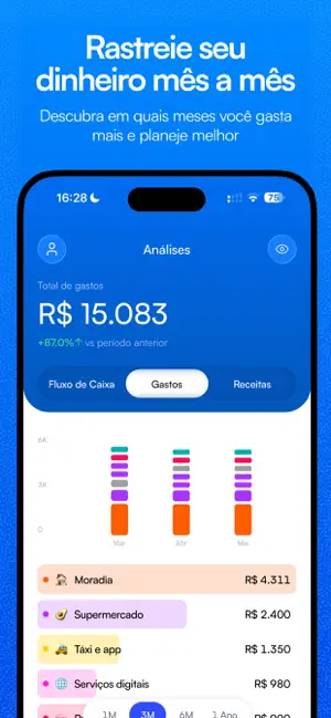 Visor: Finanças Pessoais e IA screenshot 4