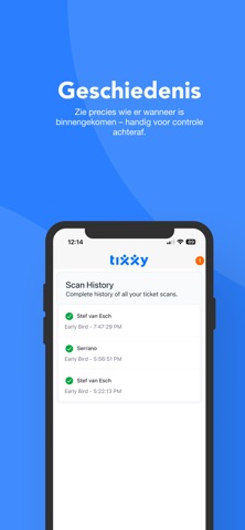 Tixxy Scanner screenshot