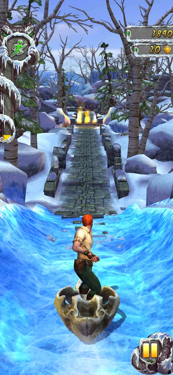 Temple Run 2: Endless Escape iOS Mod IPA screenshot 3 - iOS game interface