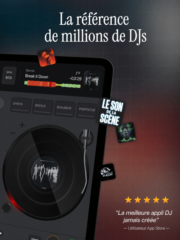 Screenshot #6 pour edjing Mix - virtual DJ Mixer