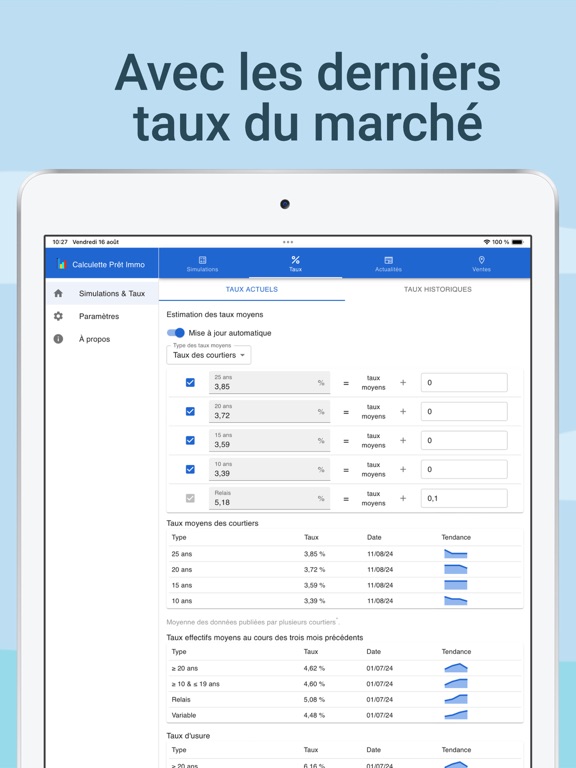Screenshot #6 pour Calculette Prêt Immo