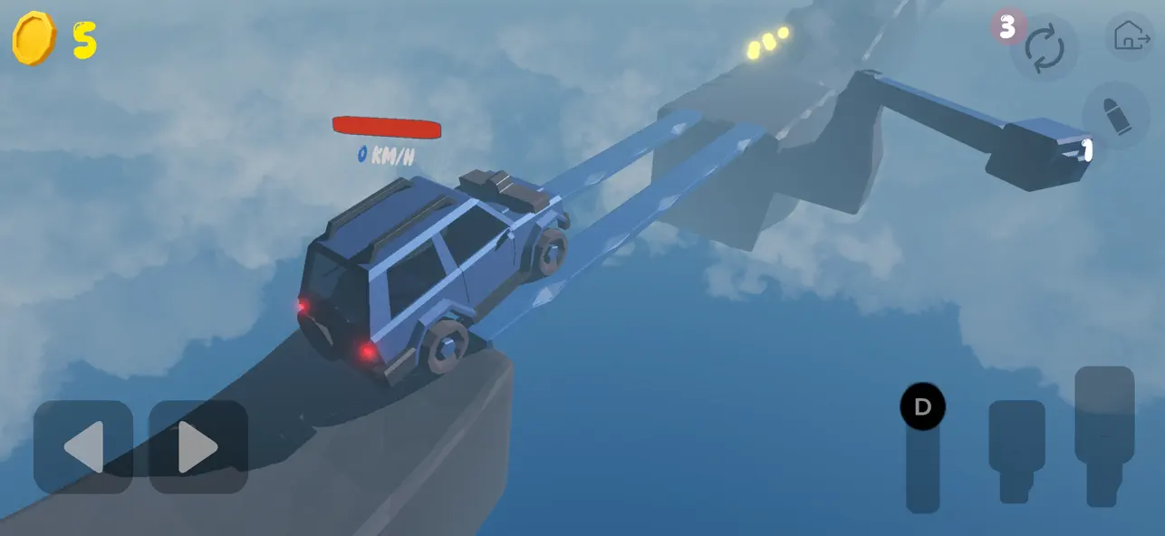 Car Drive: Sky Tracks Screenshot 2