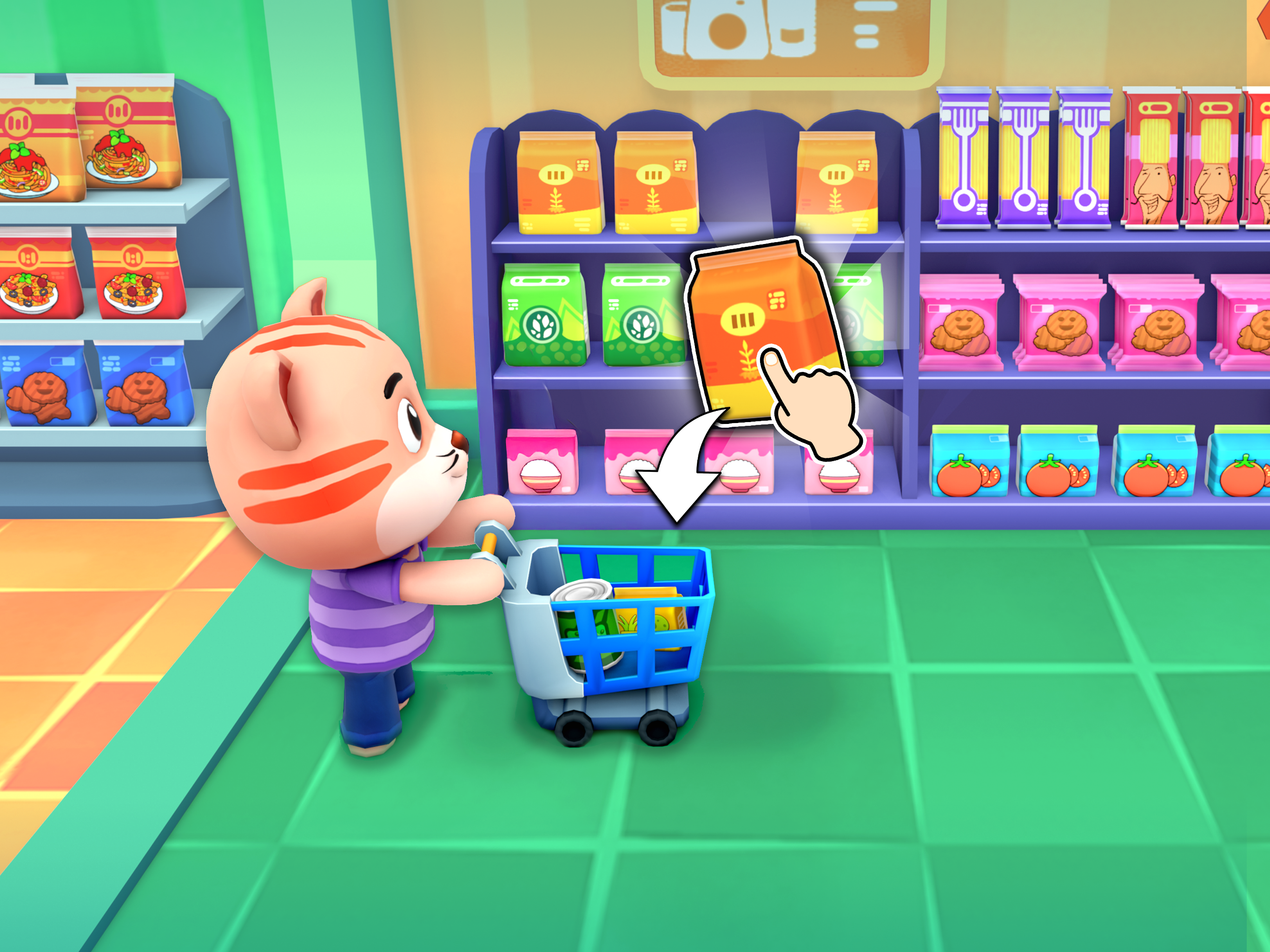 Grocery Store Shopping Games