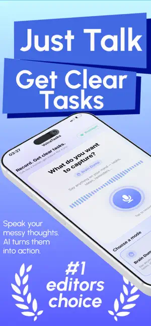 Voice To-Do List - VoiceTasks screenshot 1