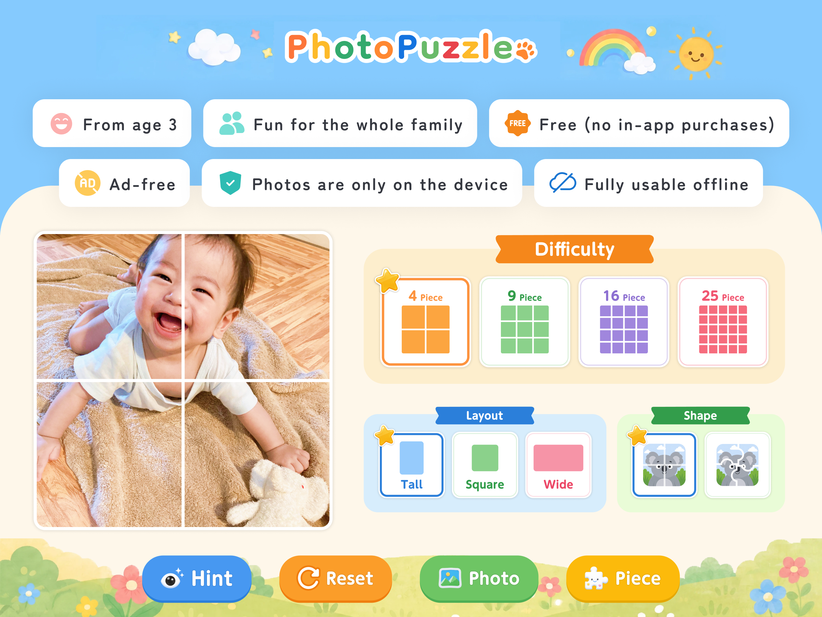Photo Puzzle by 39kids screenshot 6