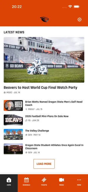 OSU Beavers screenshot 1