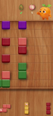 Fruity Blocks Puzzle iPhone screenshot