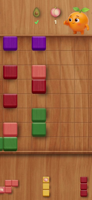 Fruity Blocks Puzzle Screenshot 2 of 3