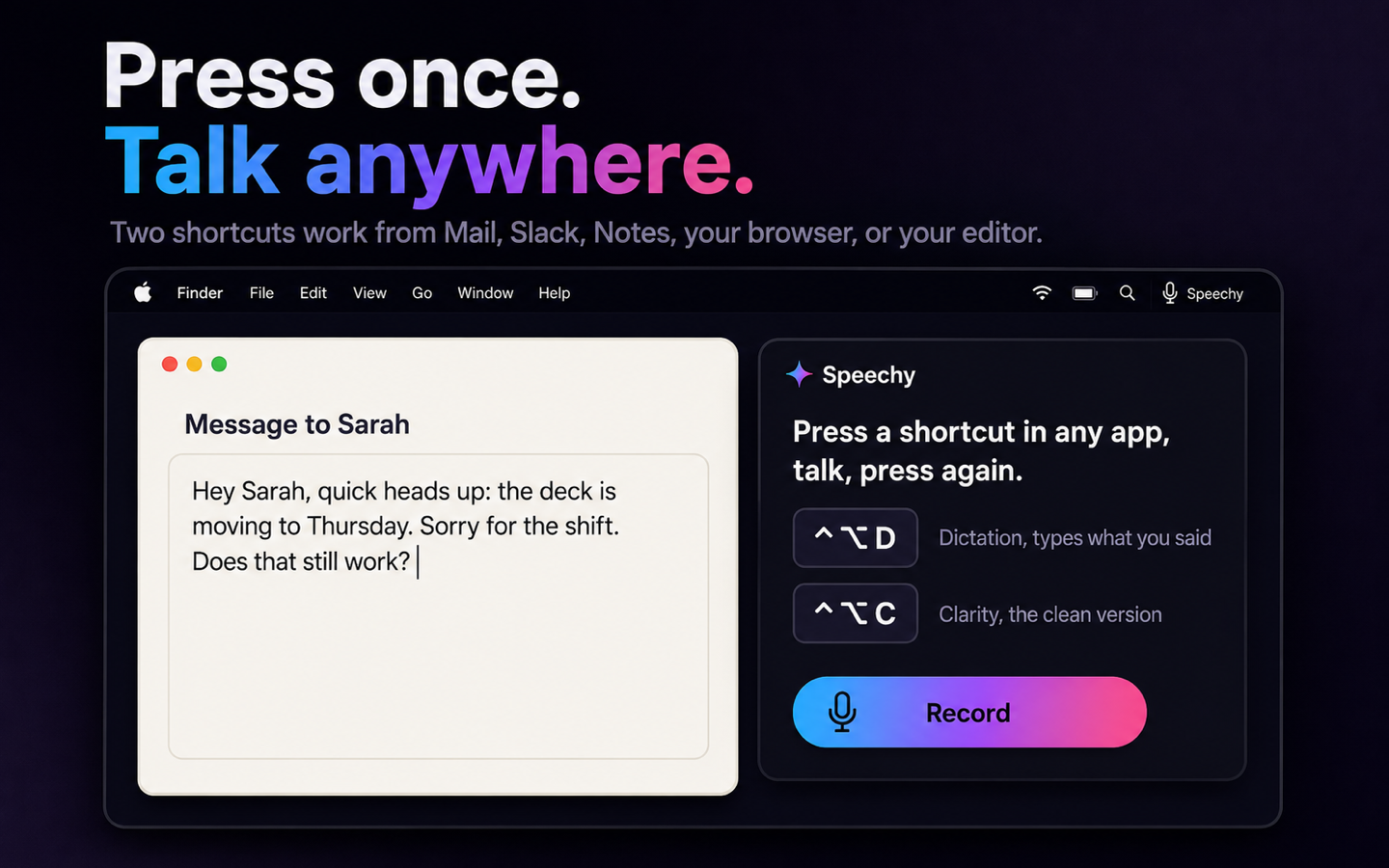 Speechy: AI Voice to Text screenshot 16