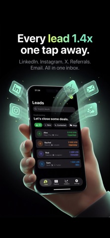 CRM Pal: Sales & Lead Tracker iPhone screenshot