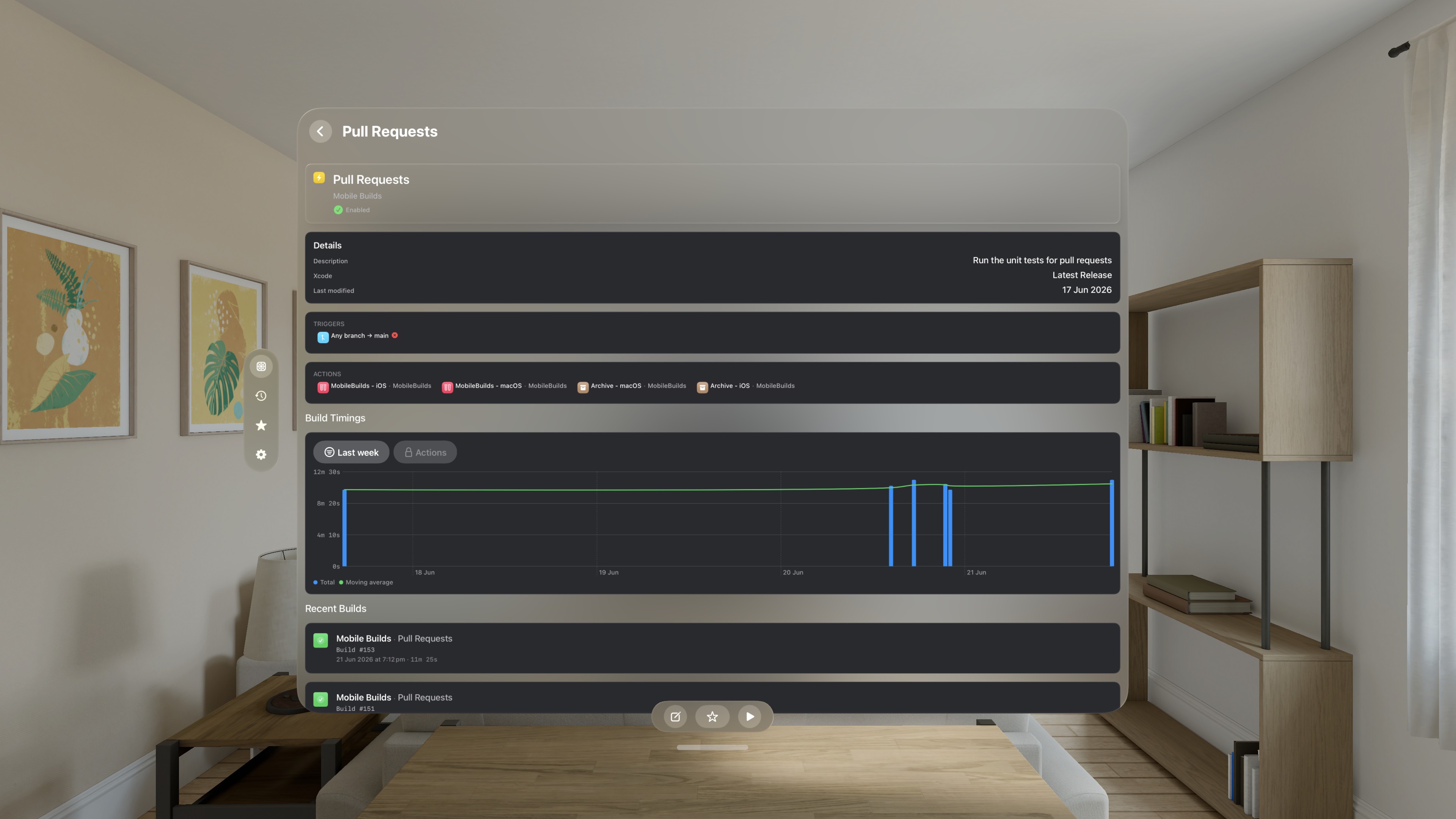 Mobile Builds screenshot 21