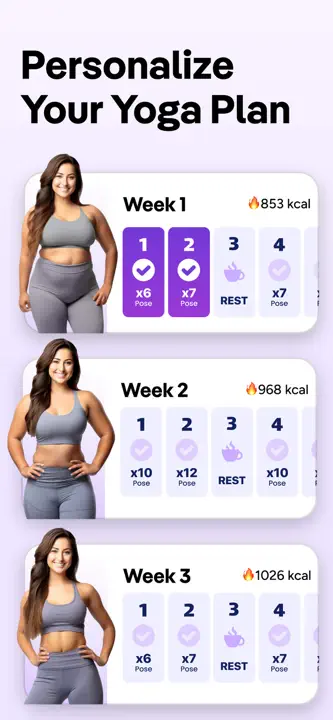 Yoga for Beginners, Pilates+: Screenshot 2 von 10
