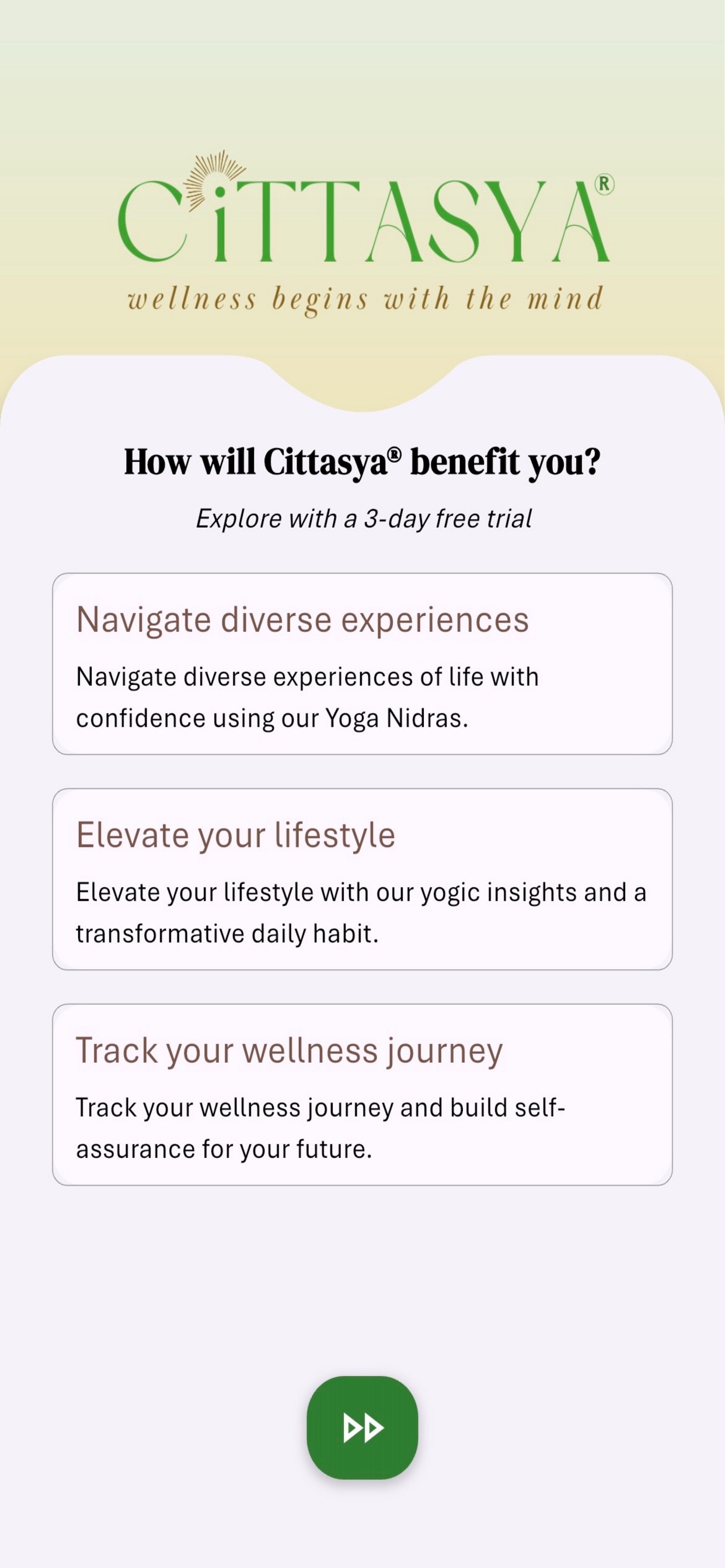 Screenshot 5 of Cittasya:Yoga Nidra Meditation