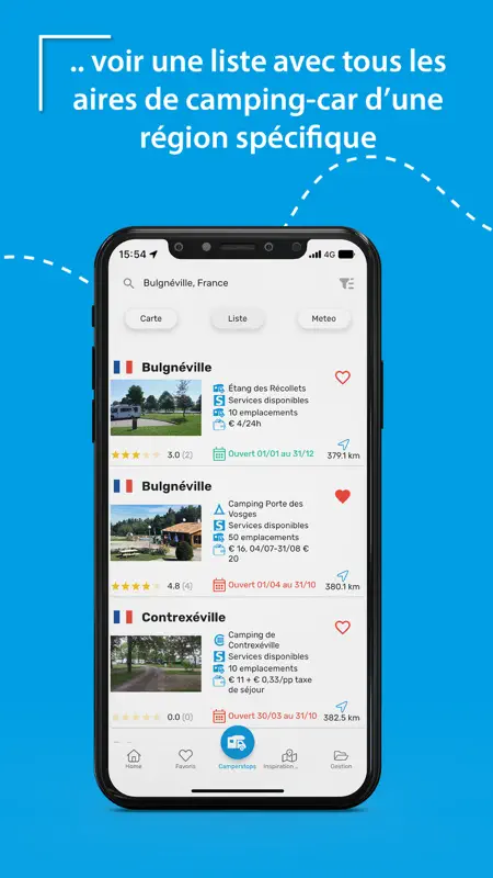 Camperstop-Aires CC en Europe screenshot 5 of 8