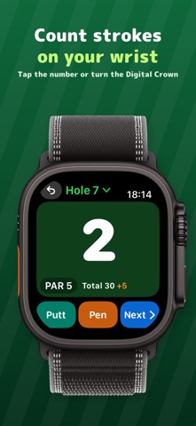 Golf Counter: Score & Putts screenshot 1