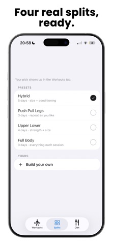 Reps: Minimal Workout Tracker Screenshot 4 of 7