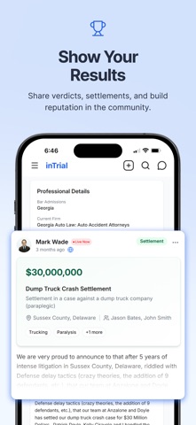 inTrial iPhone screenshot
