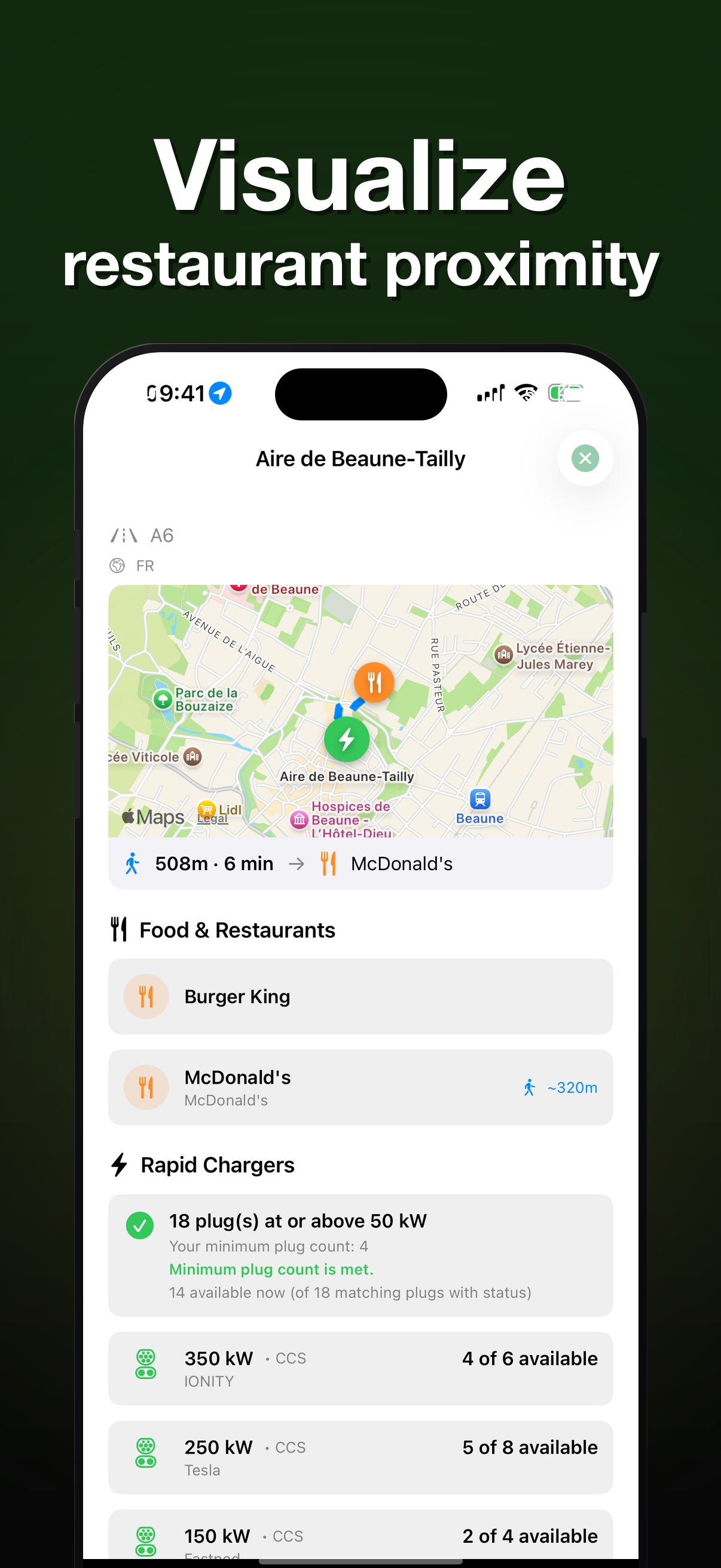 Drive Charge Eat